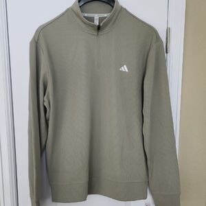 Adidas Men's Golf 1/4 Zip-Up Sweatshirt - New
